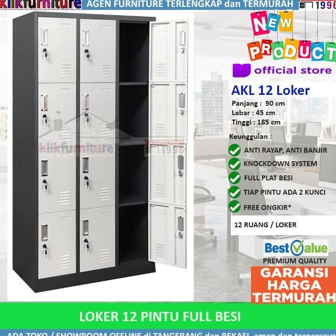 

Loker Besi 12 Pintu AKL 12