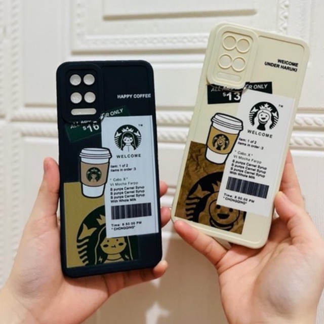 SOFTCASE PRO CAMERA VIVO T1 5G Y75 Y31 Y51 Y51A Y53S V20 SE V21 V21E V23 V23E 4G 5G MOTIF KAWS &amp; STARBUCKS COFFEE CUP