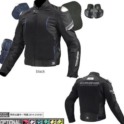 Jacket Komine JK107 Mesh Titanium Jaket Komine Jk 107 Touring motor