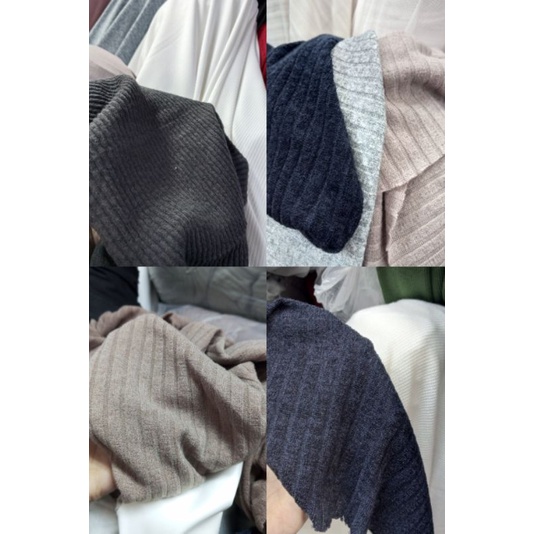 kain manggo rajut knit