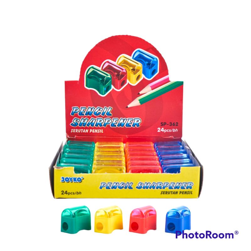 

1 box Serutan Pensil Sharpener Roti Joyko SP-362