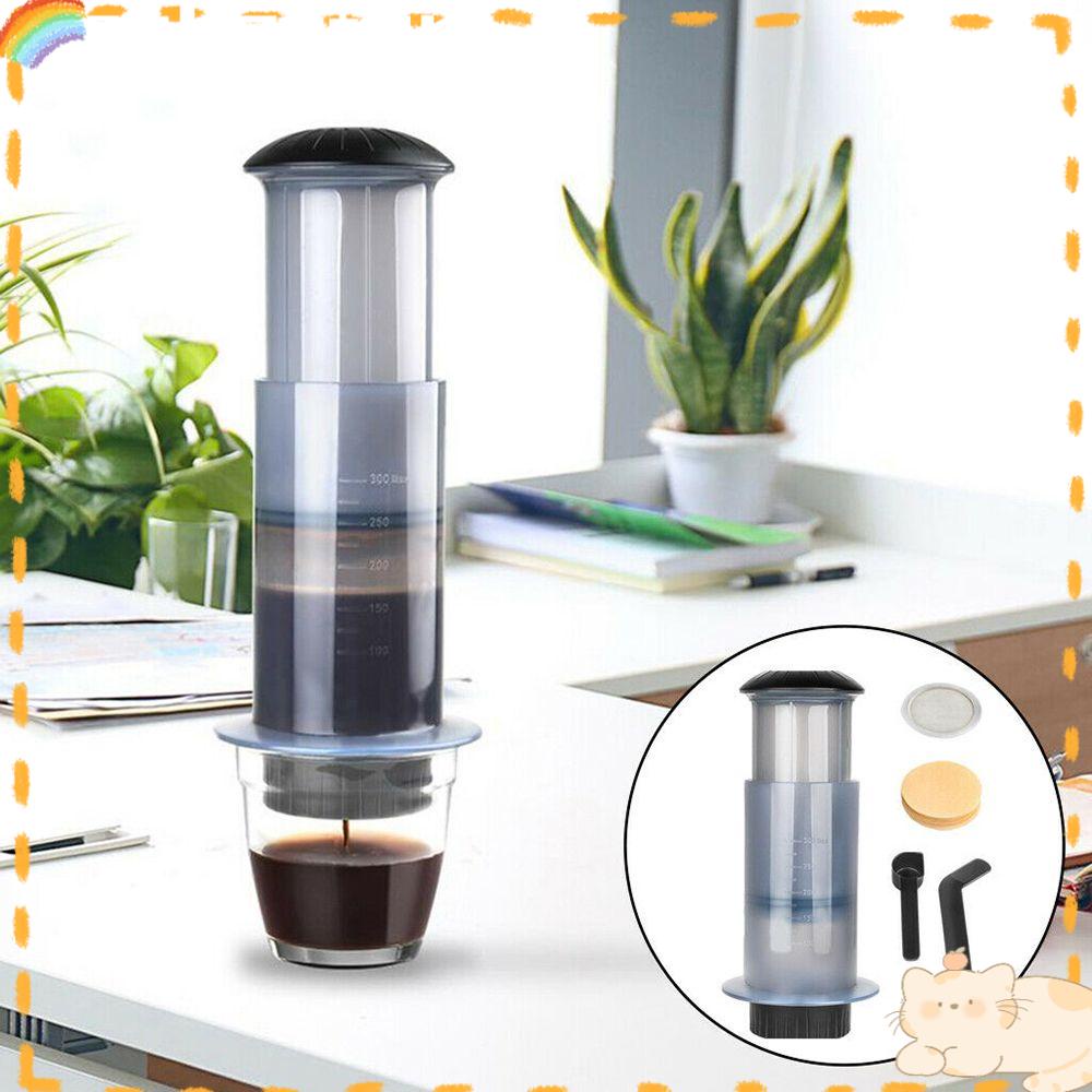 Solighter 300ML Espresso Portable|Office Home Use Coffee Pot Travel Gadget Mudah Digunakan Pembuat Kopi