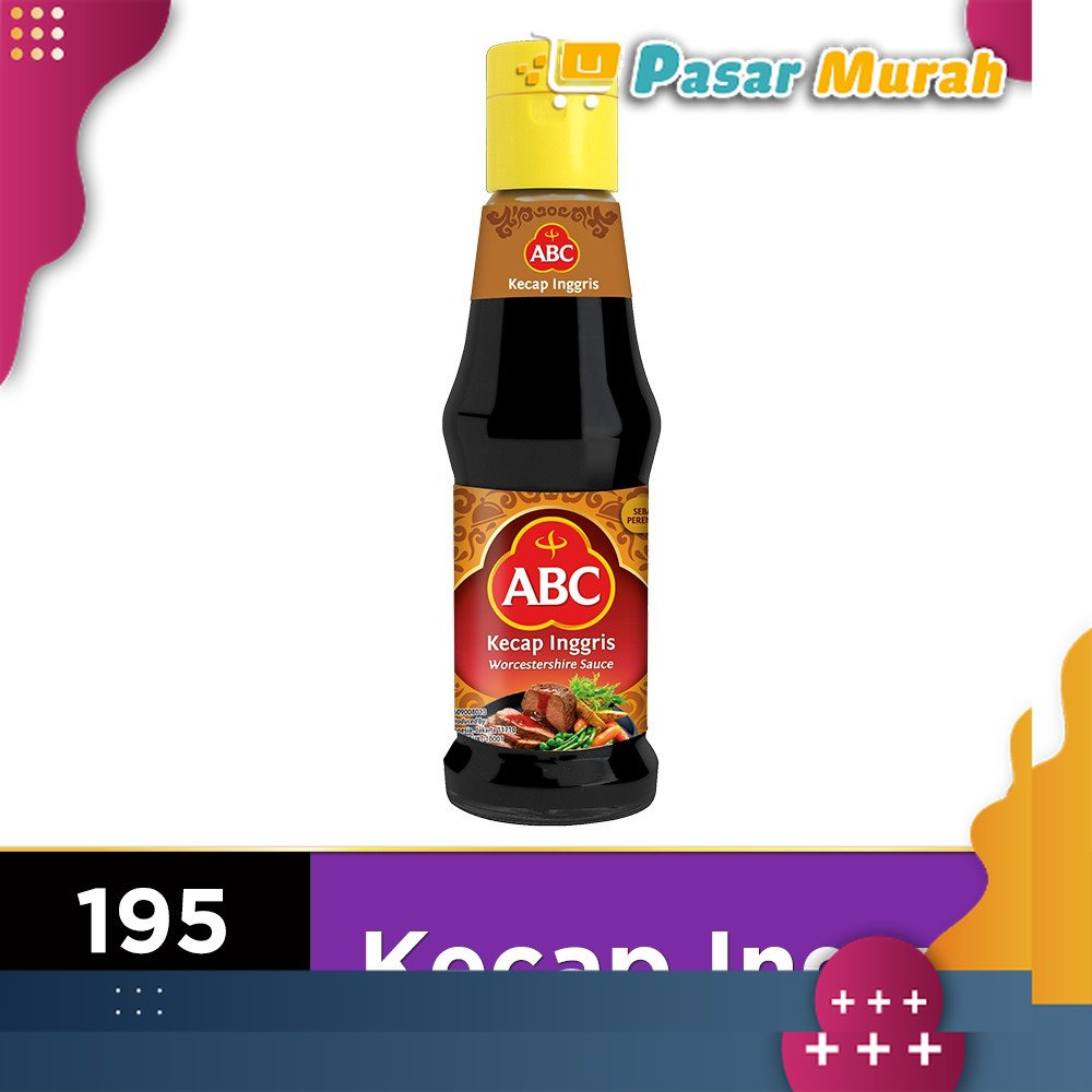 

ABC Kecap Inggris 195 mL | PASAR MURAH MEDAN