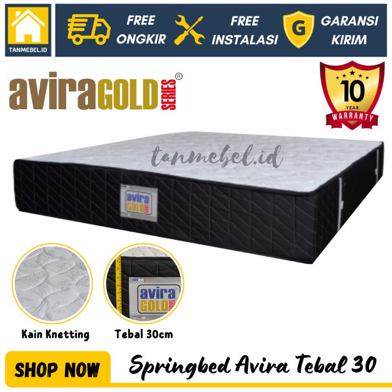 Jual Spring Bed Avira Tebal 30cm Kasur Springbed Murah Berkualitas