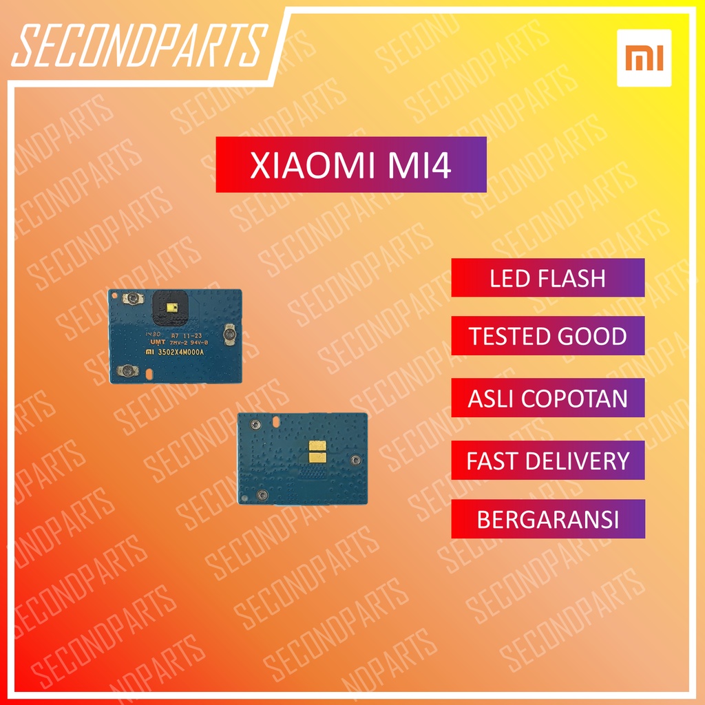 LAMPU LED FLASH / SENTER XIAOMI MI4 MI 4 ORIGINAL