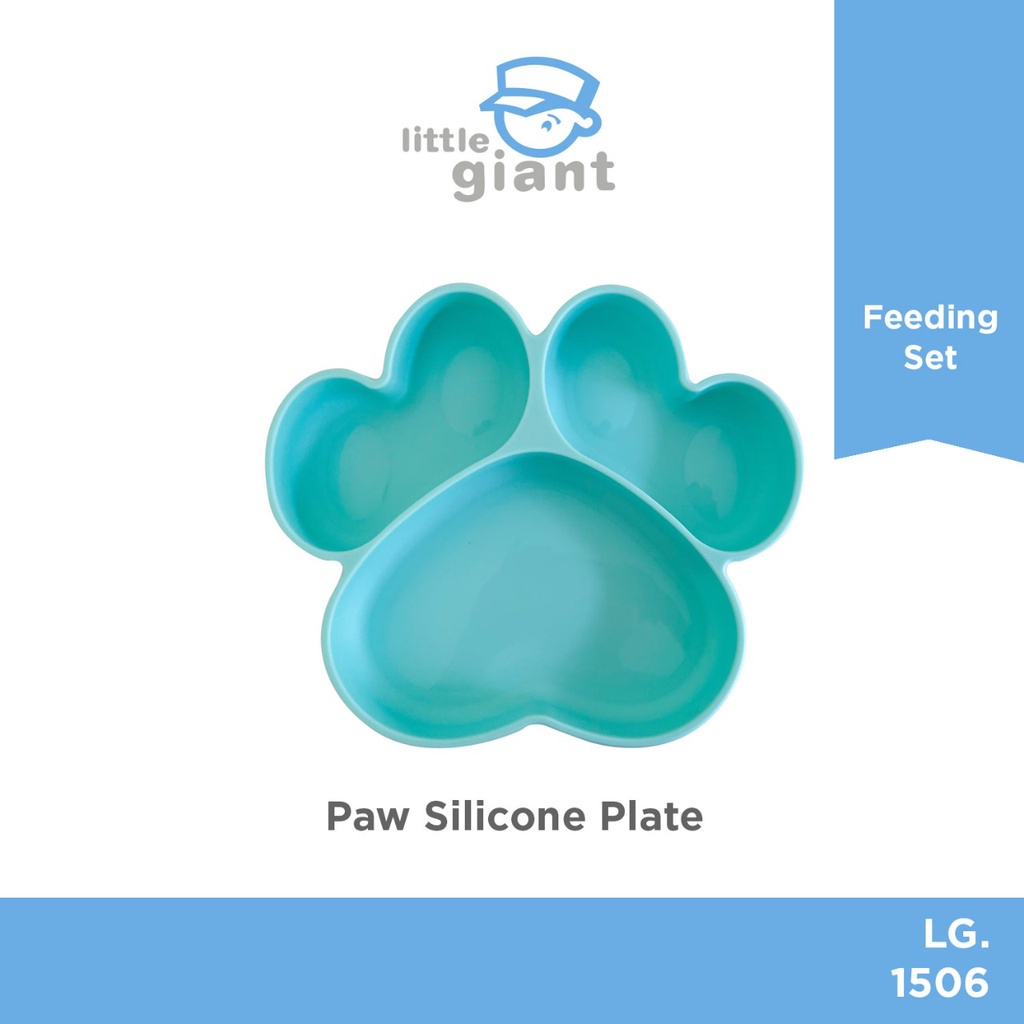 Little Giant Paw Silicone Plate Piring Makan Anak Silikon LG.1506