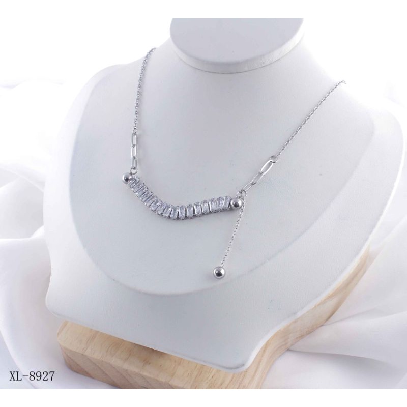 Kalung Titanium Mata Full Perhiasan Wanita 8927