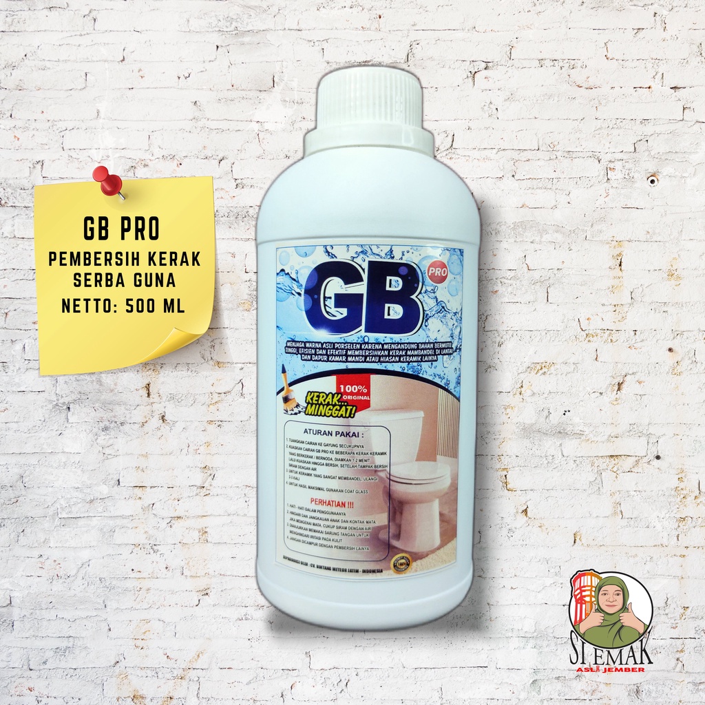 GB PRO Glisbers pembersih keramik 500ML