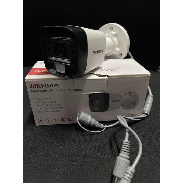 Camera cctv hikvision 5mp support audio DS-2CE16K0T-LPFS dan DS-2CE76K0T-LPFS