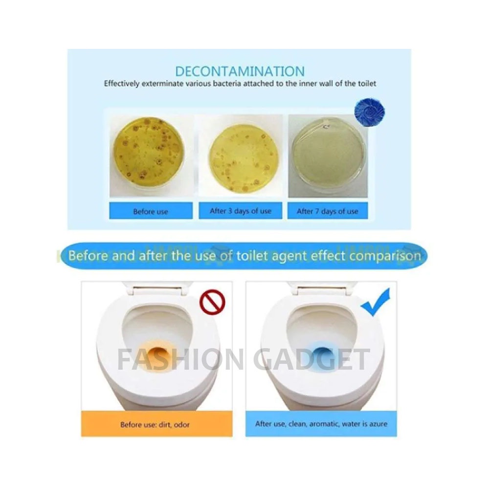 Tablet Pembersih Kloset 50 gram Obat Anti Bakteri Kotoran Deep Cleaning Cleansing Closet Cleaner Expert Antibacterial Alat Pembersih WC - Biru