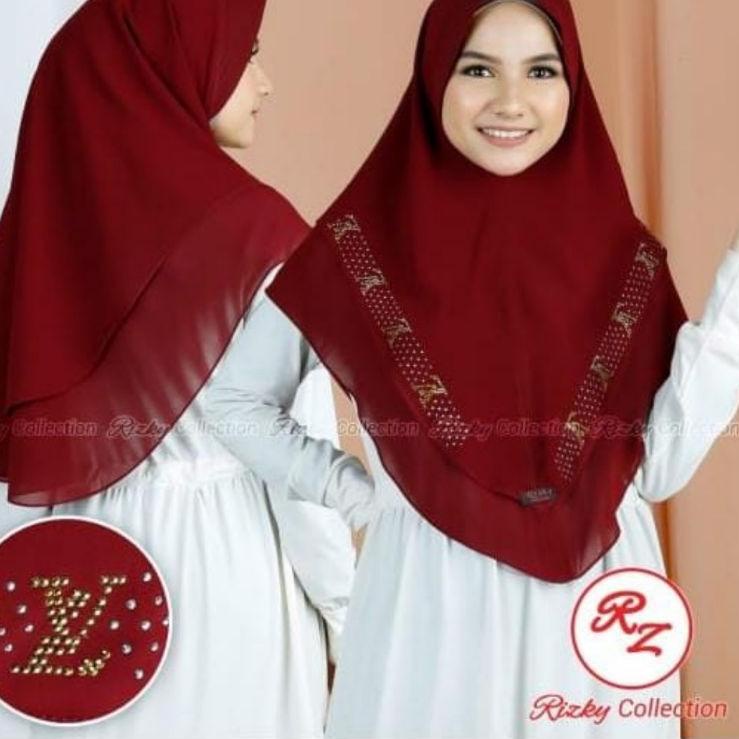 LBY.21De22ι ‑ Rizky Collection  PAYET 09  kerudung instan hijab instan  hijab Ceruty