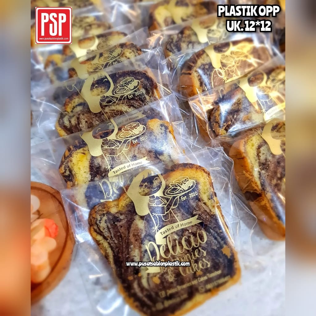 Sablon Plastik Roti Opp 15x15