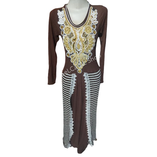 Gamis Remaja Salur Renda LD 80-90 PJ 130