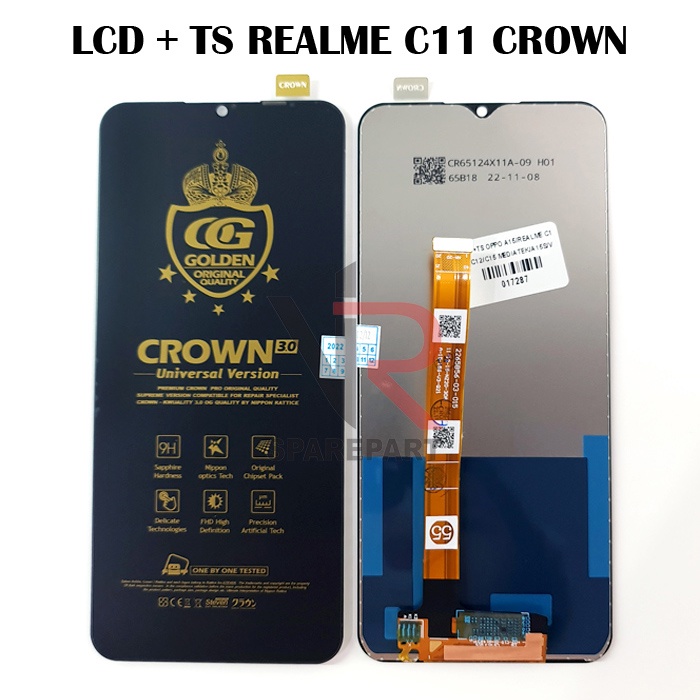 LCD OPPO A15 / REALME C12 / C15 / FULLSET TOUCHSCREEN