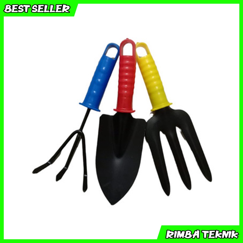 BISA COD!!ALAT KEBUN SET ISI 3 Sekop Kebun GARDENING TOOL SET Alat Bercocok Tanam