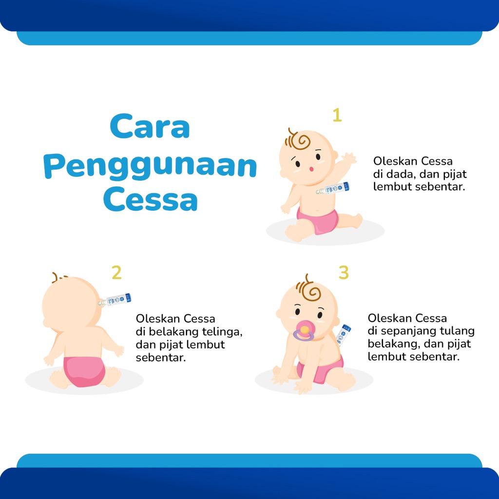 BABY GIGGLES - CESSA ESSENTIAL OIL Baby (0-3 tahun) Cessa Kids (+3 tahun) Fedrop, Happy Nose, Lenire, Itch Away dan Bofit
