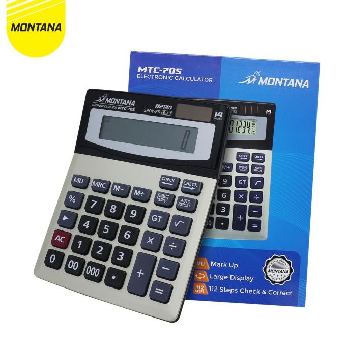 

MONTANA Calculator / Kalkulator Montana MTC 705 / 14 Digits