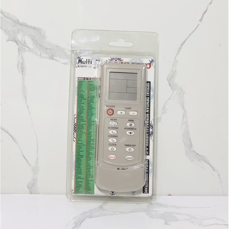 Remote Joker Ac Multi Universal Sesuai Dengan Segala Merek Ac Ac-6000