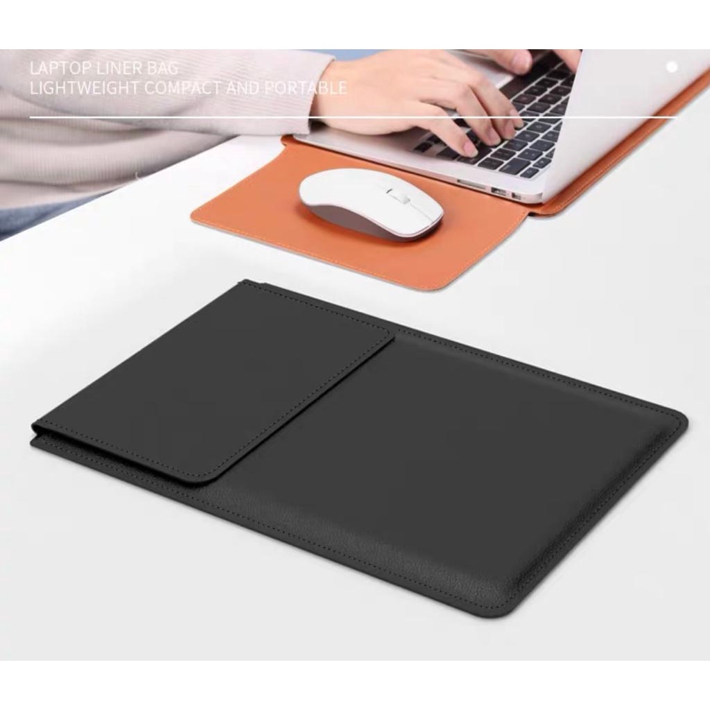 Tas Laptop Softcase macbook model kulit14 15 inch