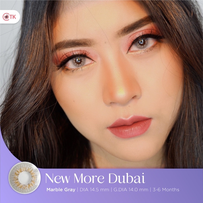 Softlens New More Dubai FREE LENSCASE / bursasoftlens