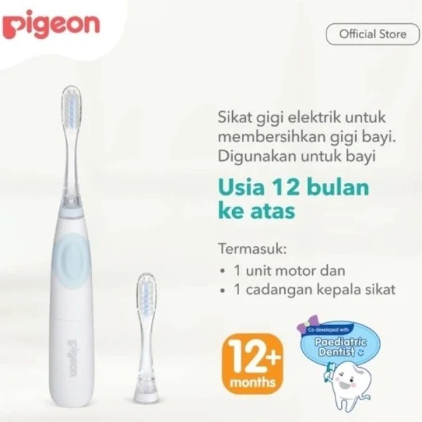 Pigeon Electric Finishing Toothbrush - Sikat Gigi ELektrik Pigeon