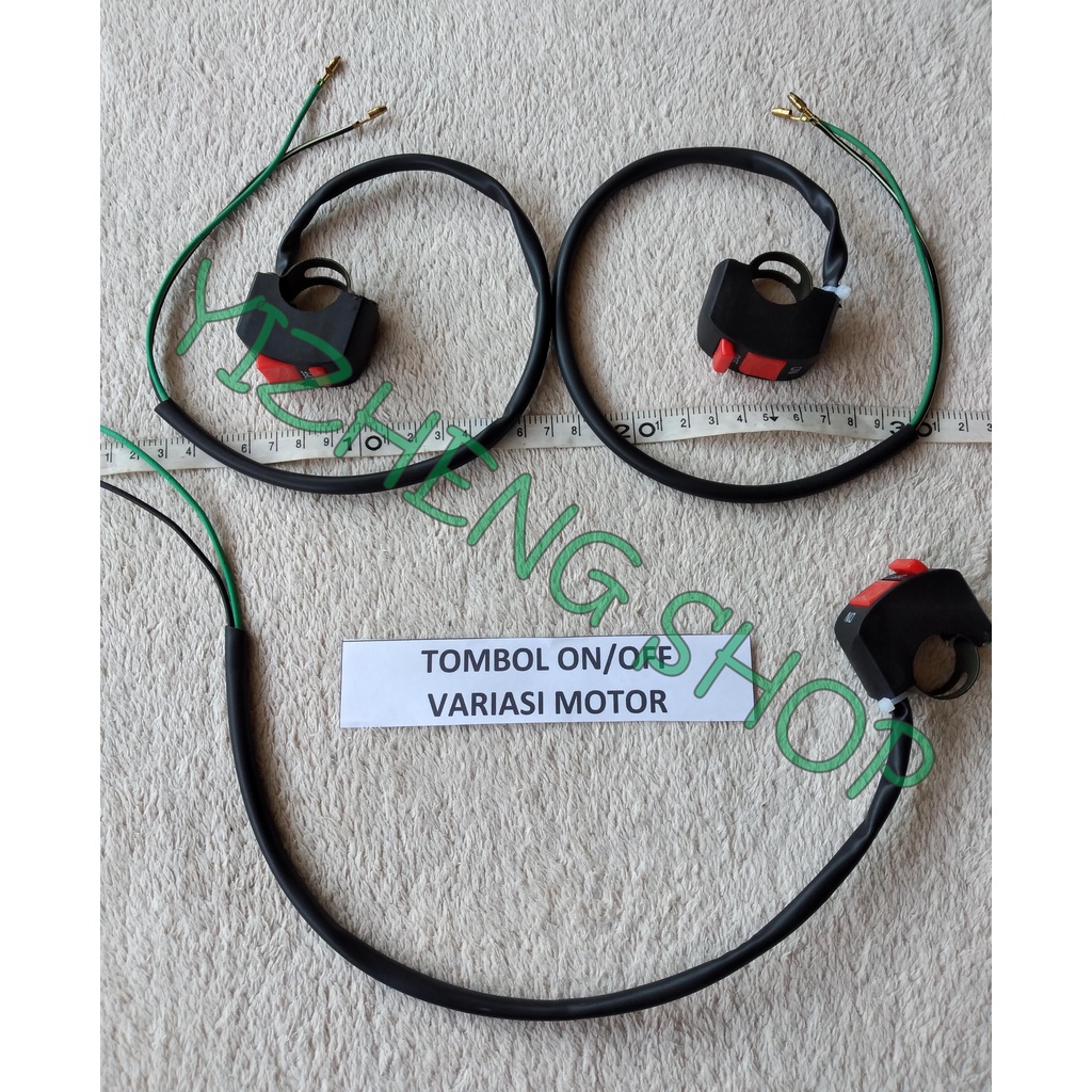 TOMBOL ON/OFF VARIASI MOTOR