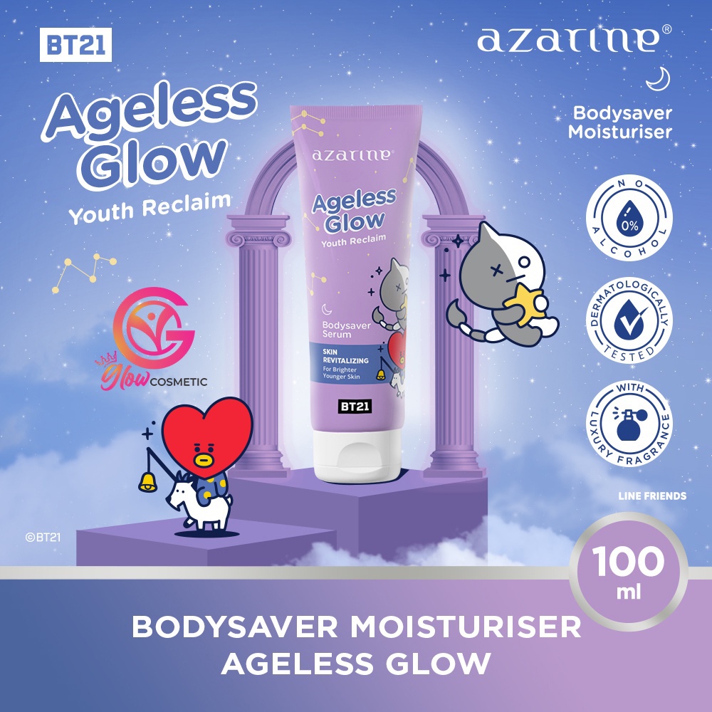 AZARINE AGELESS GLOW BODY SERUM BT21 100ML