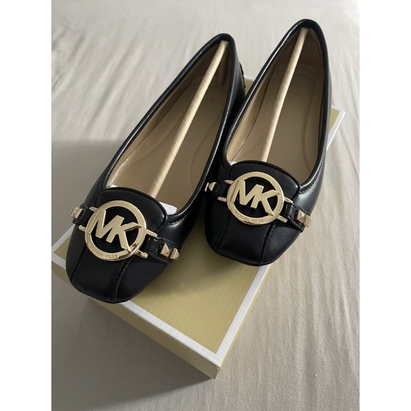 PRELOVED MK Fulton shoes black nappa size 7 sepatu mk