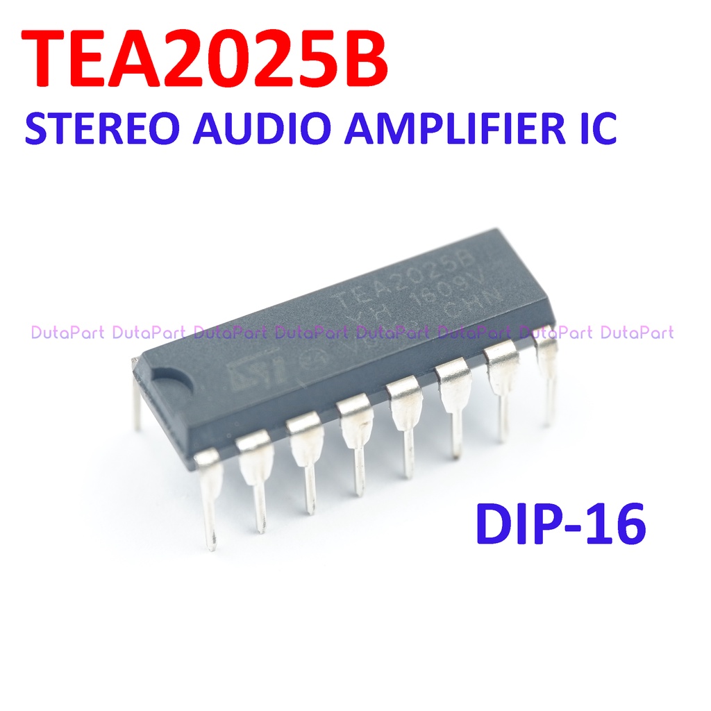 TEA2025B TEA2025 TEA 2025 B Stereo Audio Amplifier IC DIP-16