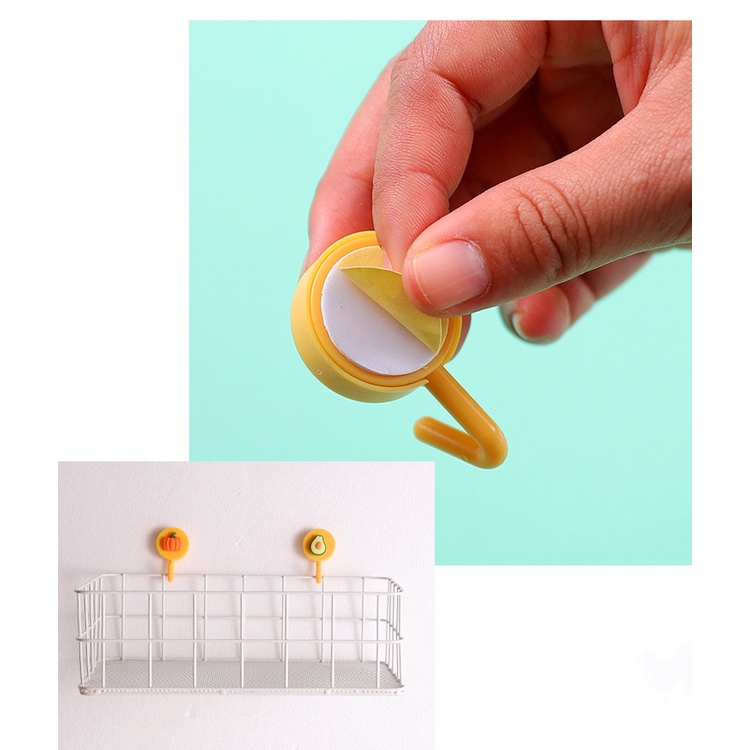 COD - H5664 Hanger Serbaguna Tempel Dinding / Gantungan Hook Karakter 3D / Hook Dinding Karakter / Pengait Mini / Gantungan Dinding