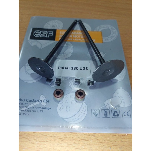 Klep bajaj Pulsar 180 UG3 UG4 Payung klep bajaj Pulsar 180 UG3 UG4 klep satu set
