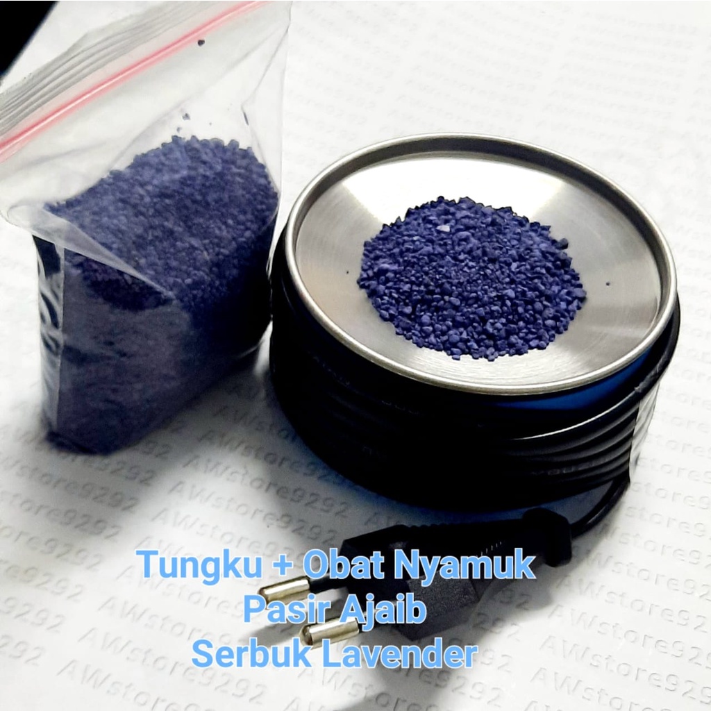 OBAT NYAMUK TUNGKU FREE SERBUK LAVENDER - OBAT NYAMUK