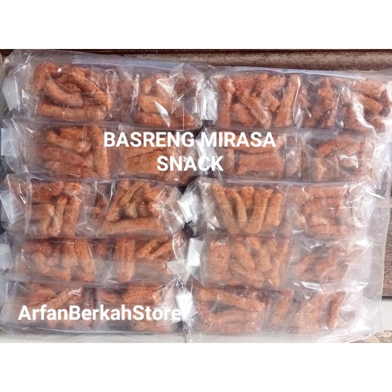 

BASRENG MIRSA Snack - Kemasan 1 Ball isi 10 Pack