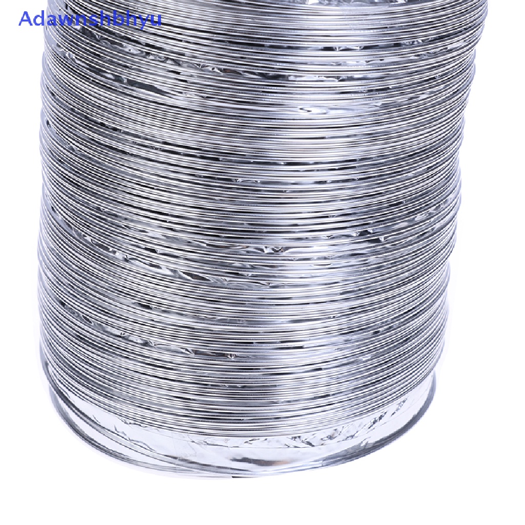 Pipa Ventilator Adhyu 4inch Tabung Aluminium Selang Ventilasi Udara Flexible Exhaust Duct2M ID