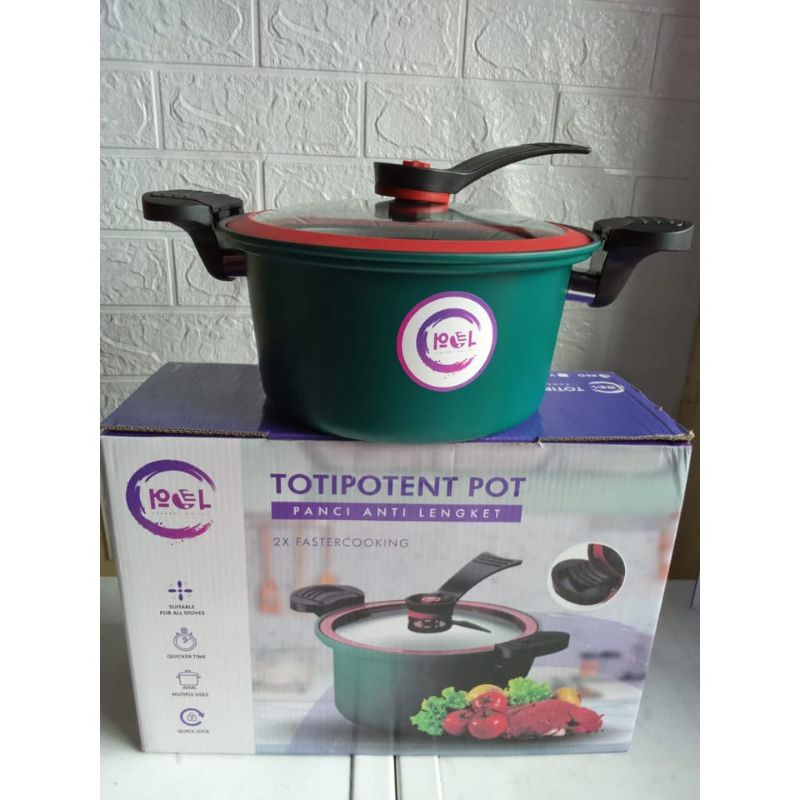 PANCI PRESTO PRESSURE COOKER 3,5 Lt BAHAN LAPIS TEFLON TERMURAH