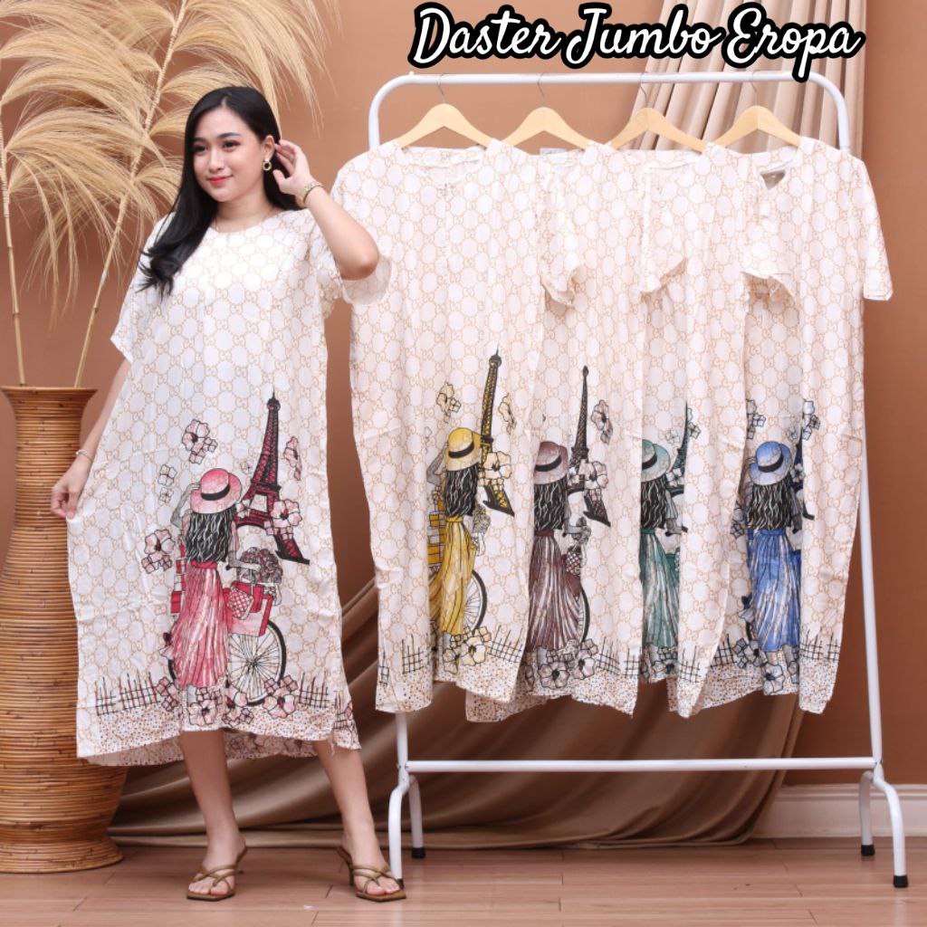 Daster Jumbo Busui Rayon Sofia Dress Karakter ( BISA PILIH MOTIF TERBARU ) LD 120 PB 115 - Homedress Jumbo Kekinian SABLON BATIK PEKALONGAN - dres terviral model terbaru 2023 harga murah grosir daster pusat adem populer baju tidur wanita dewasa remaja