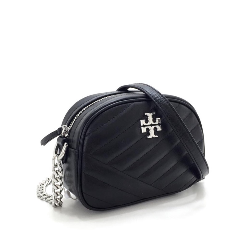 Tory Burch Kira Chevron Distressed Small Camera Bag
