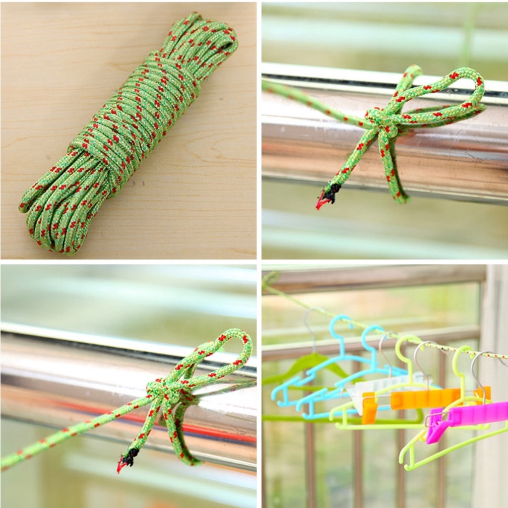 TALI JEMURAN TALI IKAT NYLON NILON 10 M ROPE