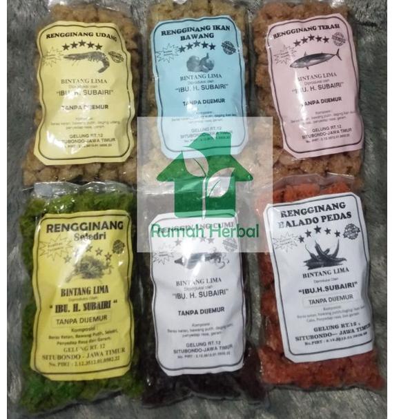 

Rengginang Ibu H. Subairi khas Situbondo langsung goreng 500 gram isi 43-47 pcs ¤