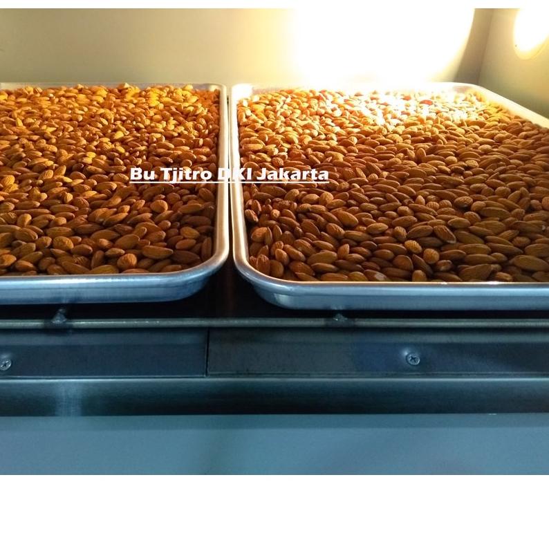 

limited STOCK!PROMO ALMOND ROASTED 1 KG - Kacang Almond Almon Panggang Kupas Natural Super Premium Quality|KD7