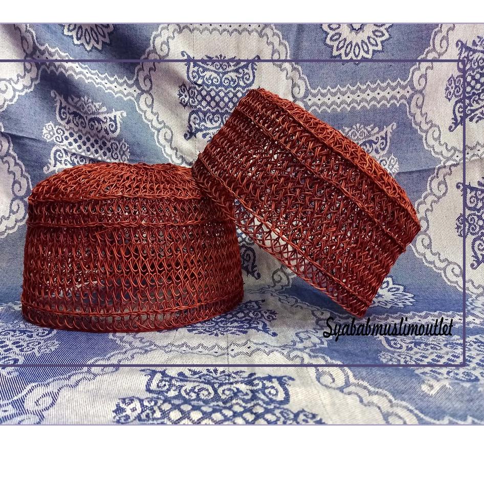 Star 9.9 Peci Akar Rotan khas Kalimantan/peci habib bahar