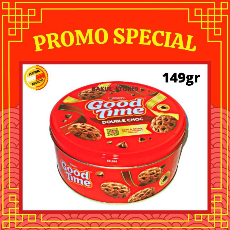 Promo Good Time Double Choc 149 Gr Kaleng Termurah