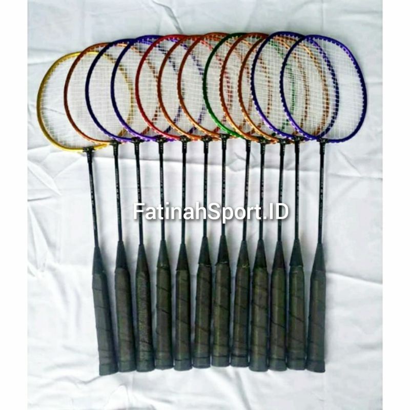 [PROMO] Raket Badminton Anak Murah Bonus Towel Grip Dan Kok 1 pcs