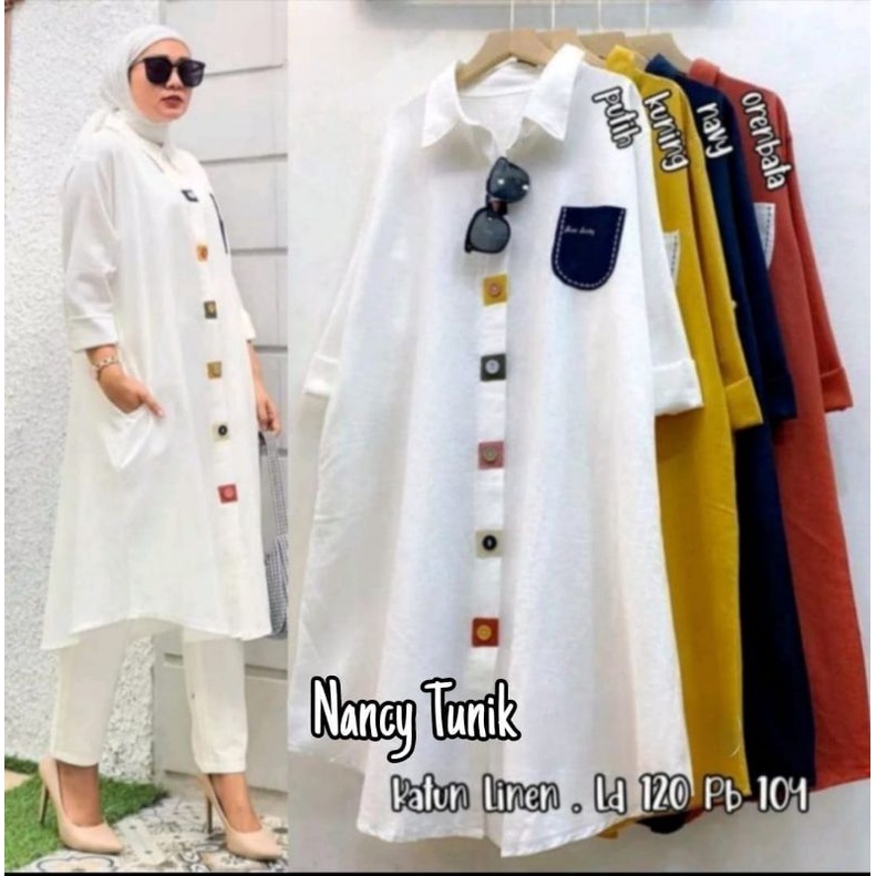 NANCY LONG TUNIK TERBARU