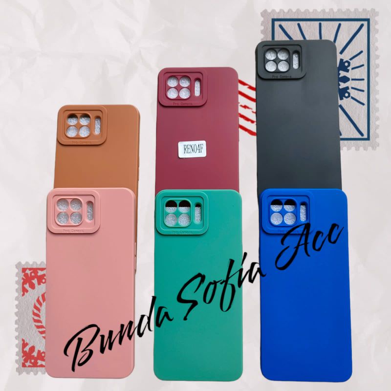 SOFTCASE CASE PRO CAMERA OPPO RENO 4F TPU CANDY PRO