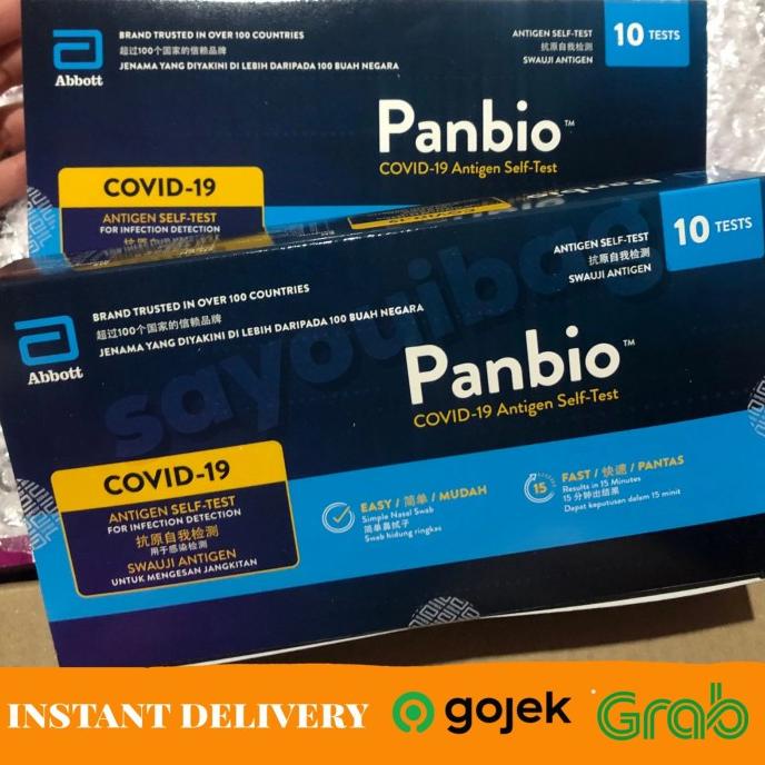 Panbio Abbott Singapore Nasal Antigen 1 box isi 10