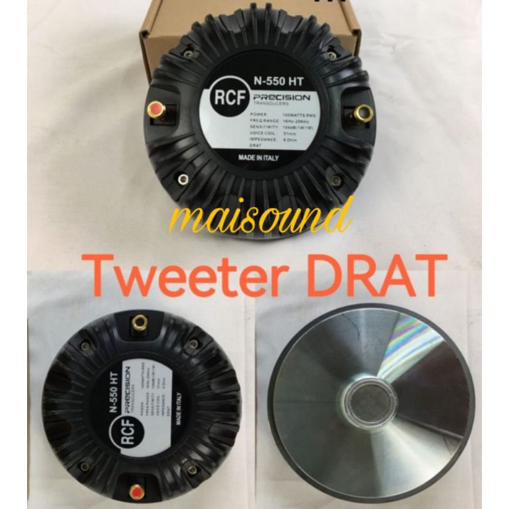 DRIVER TWEETER RCF N550HT MODEL DRAT RCF N 550 HT RCF N 550T N550 HT
