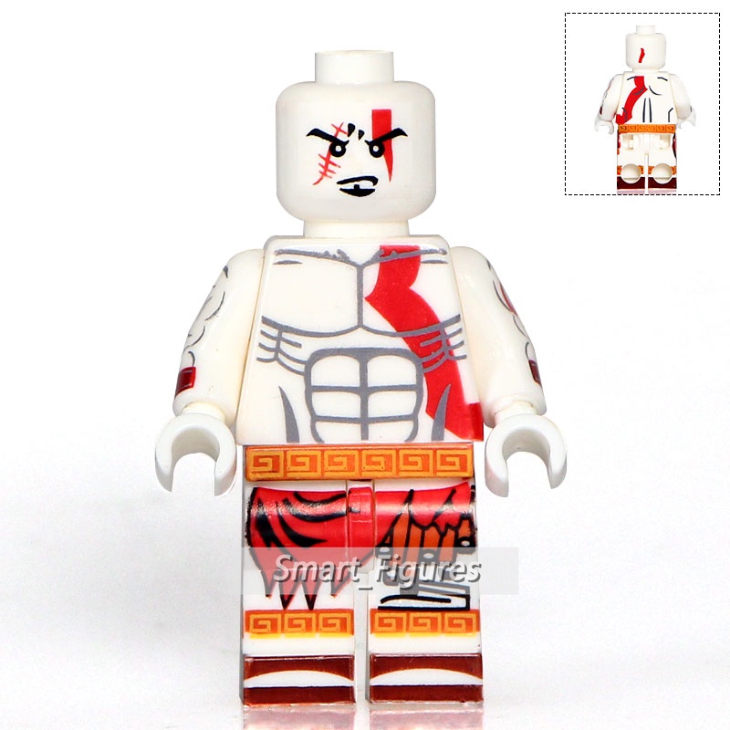 Bapak Incredible Minifigures Kratos RoboCop Michael J Scofield Godmars Puraresu Sanshirà Mini Figure Mainan Hadiah