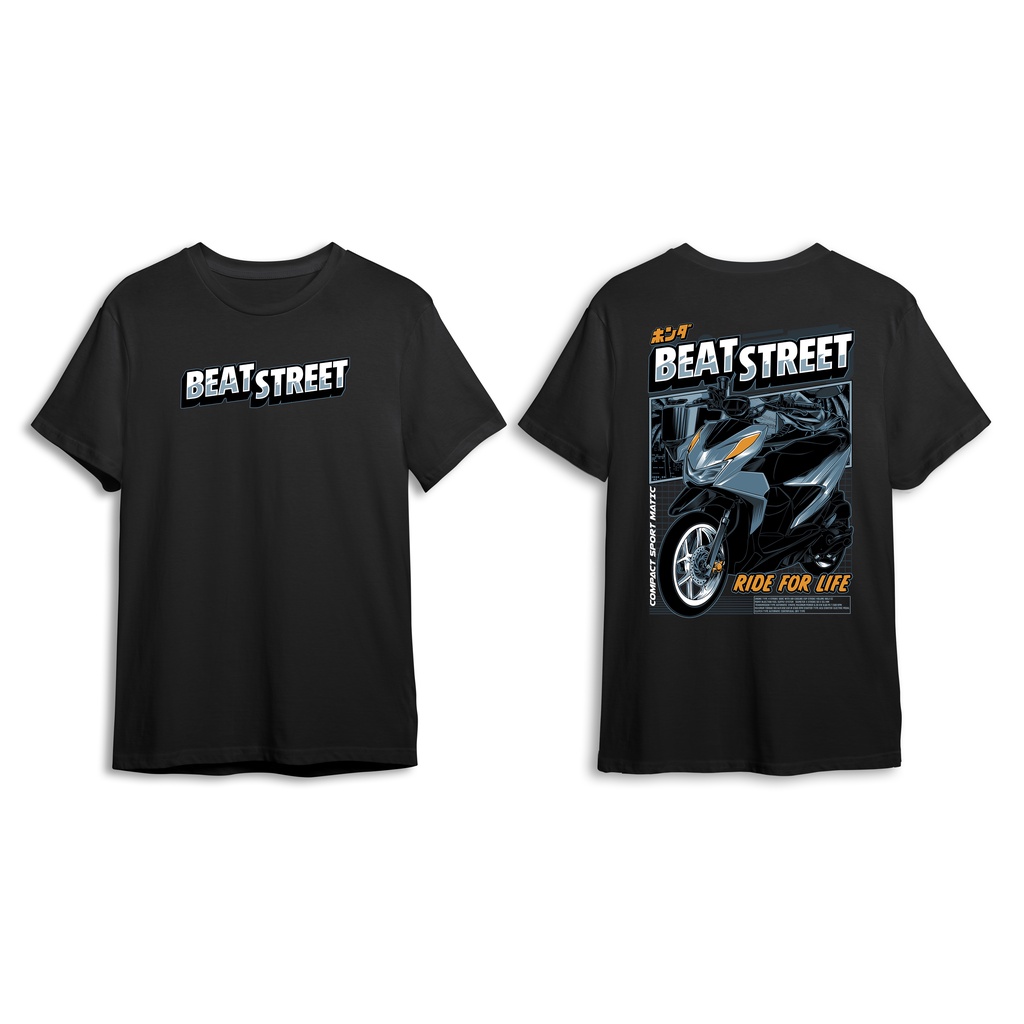 KAOS HONDA BEAT STREET 2022 BAJU MOTOR BEAT PRIA WANITA