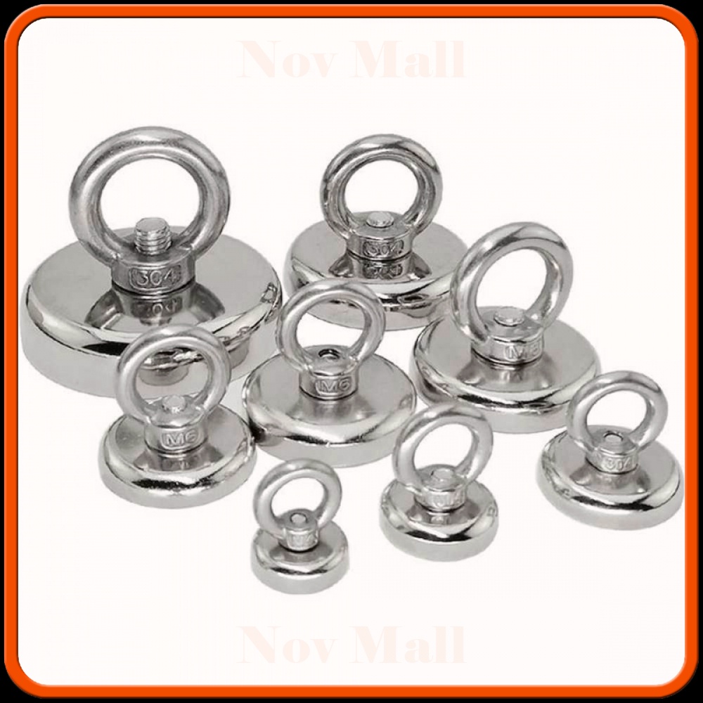 Magnet Gantungan Round Hook Strong Neodymium 25mm -ST934